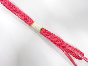 未使用品　正絹　夏手組帯締め